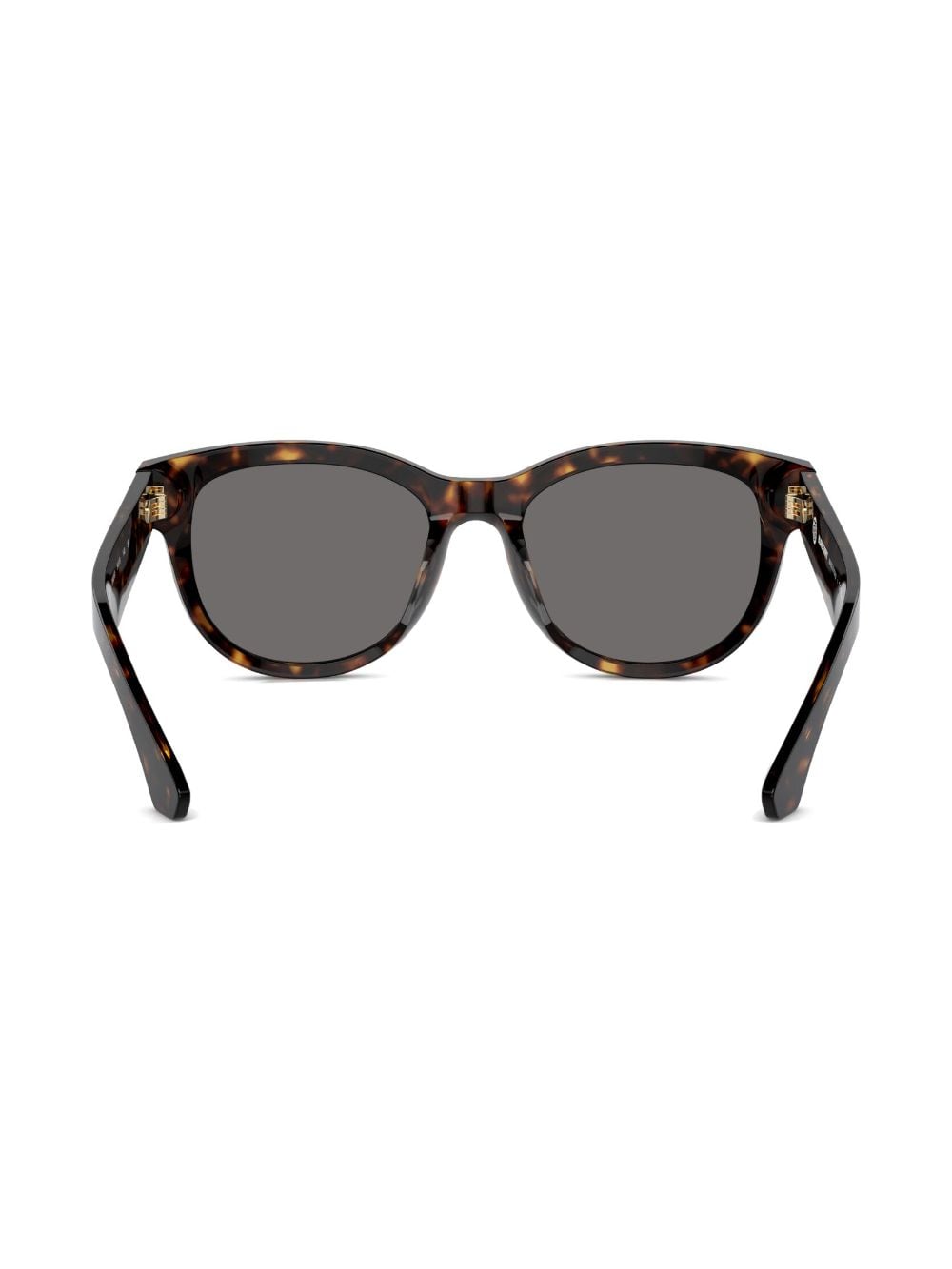 Shop Burberry Eyewear Tortoiseshell Wayfarer-frame Sunglasses In Brown