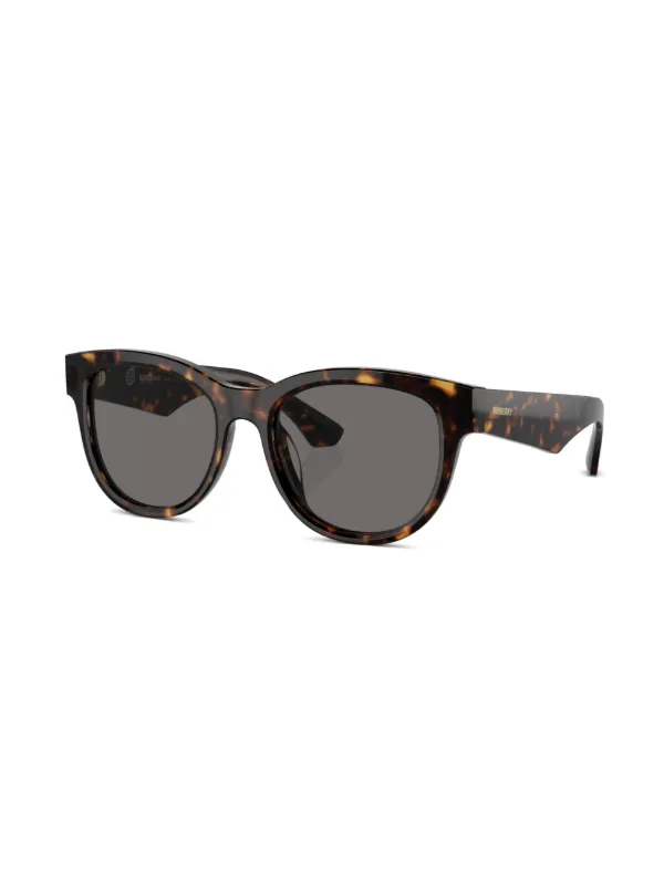 Burberry Eyewear Tortoiseshell wayfarer-frame Sunglasses  display picture 1