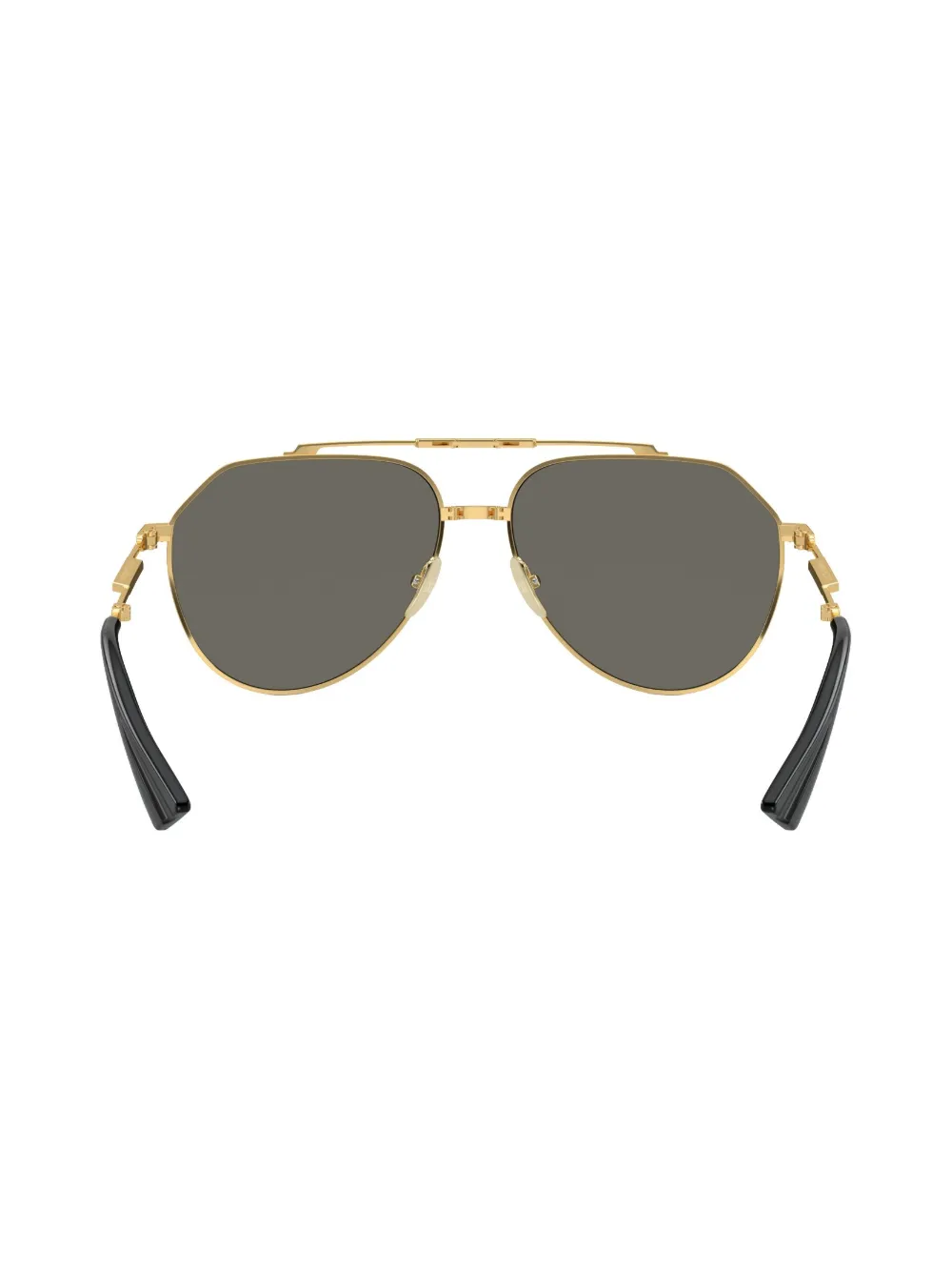Dolce & Gabbana Eyewear Stefano zonnebril met piloten montuur Goud