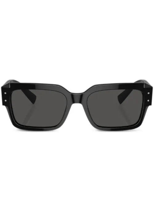 Lunettes de soleil à monture rectangulaire - Dolce & Gabbana Eyewear - Modalova
