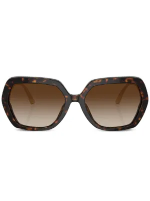 Dolce & Gabbana Eyewear トータスシェル サングラス | グリーン