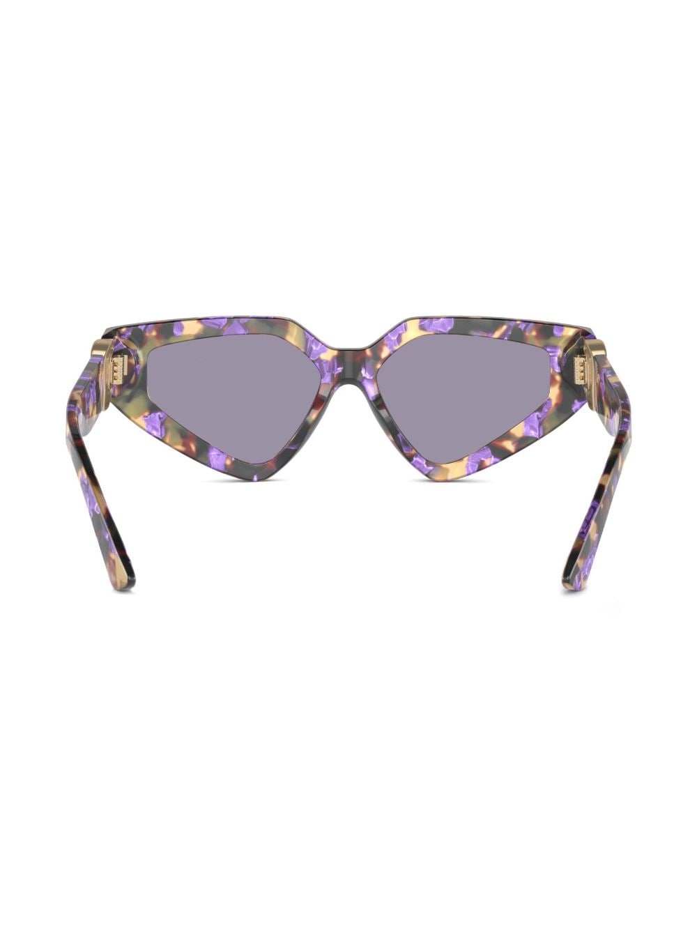 Shop Dolce & Gabbana Precious Cat-eye Sunglasses In Blue