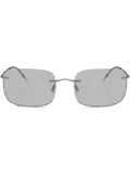 Giorgio Armani Pillow square-frame sunglasses - Grey