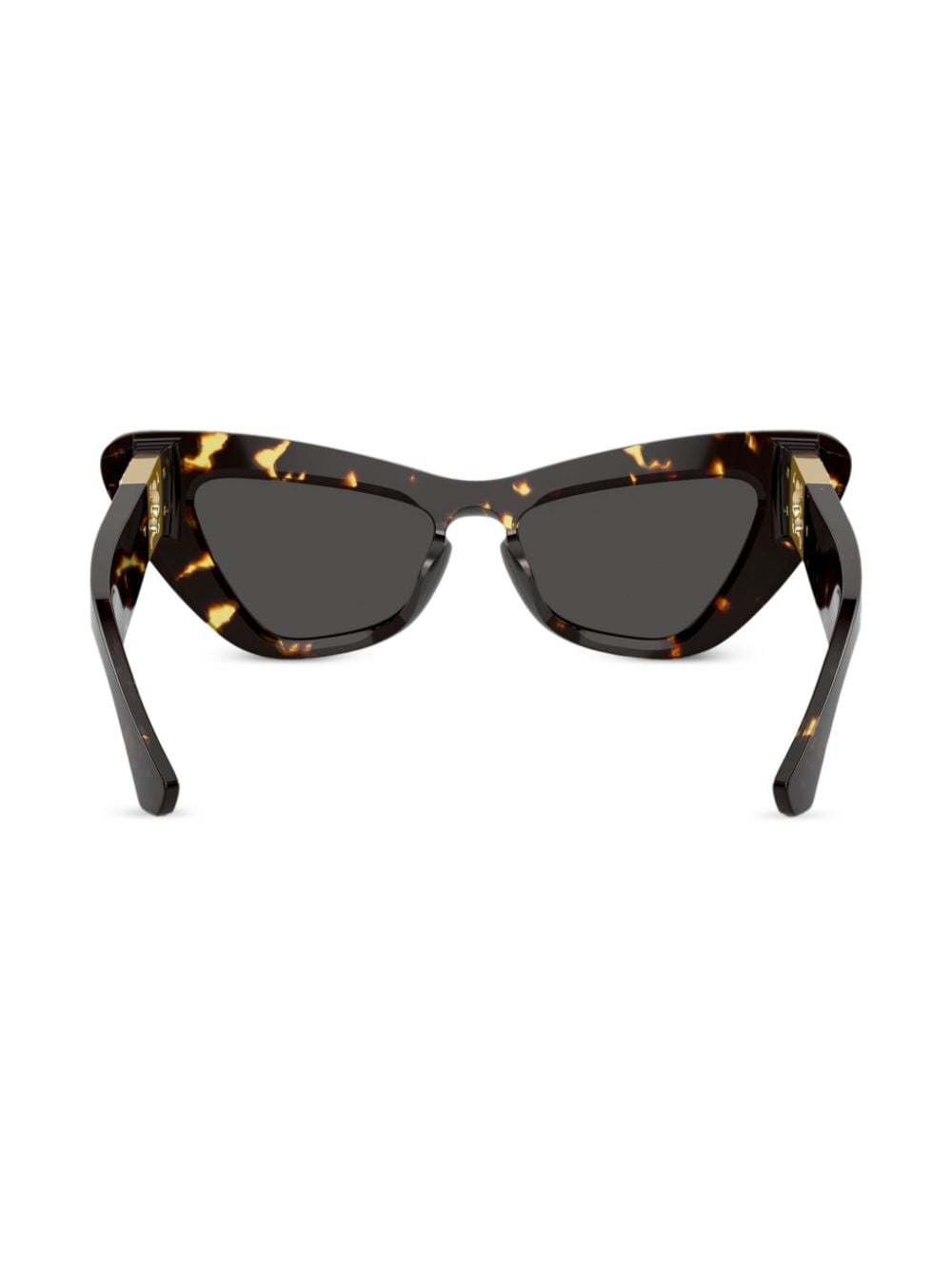 Shop Burberry Eyewear Tortoiseshell Cat-eye Sunglasses In Brown