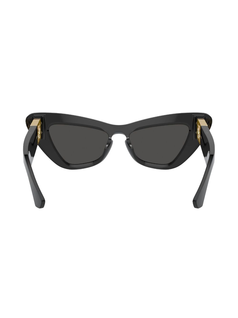 Shop Burberry Eyewear Rose-monogram Cat-eye Sunglasses In Dark Grey