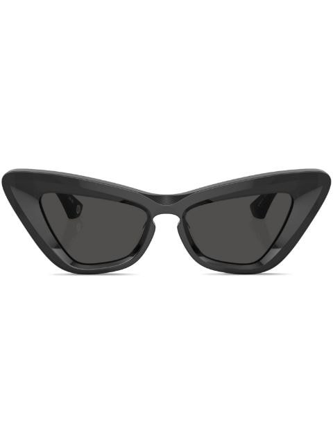 Burberry Eyewear rose-monogram cat-eye sunglasses