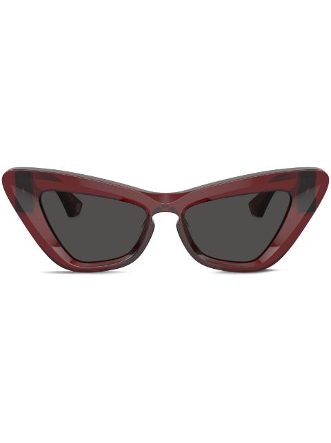 Burberry Eyewear rose monogram cat-eye sunglasses Men