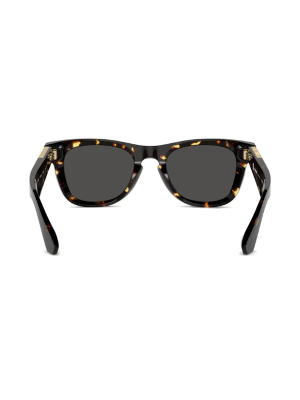 Burberry Eyewear tortoiseshell-effect square-frame  display picture 2