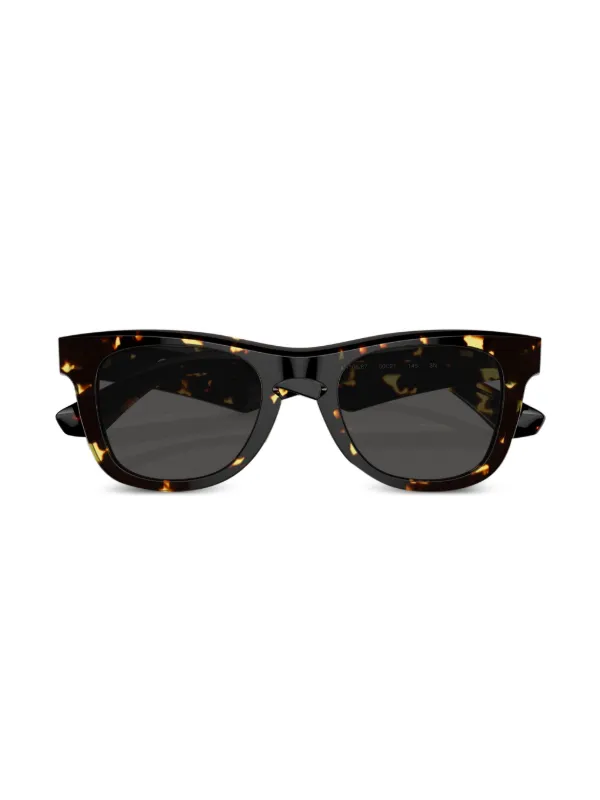 BURBERRY トータスシェル サングラス Burberry Eyewear トータスシェル スクエアサングラス | ブラウン