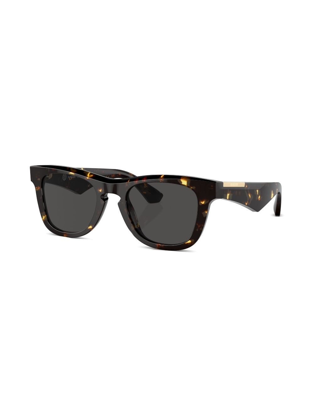 Shop Burberry Eyewear Tortoiseshell-effect Square-frame Sunglasses In Brown