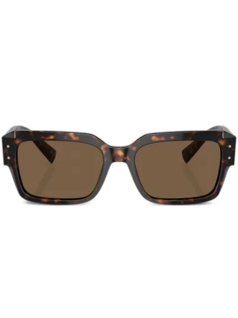 Dolce & Gabbana Eyewear Sharped rectangle-frame sunglasses