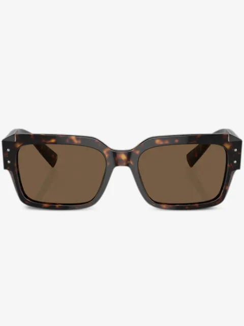 Dolce & Gabbana Eyewear Sharped rectangle-frame sunglasses