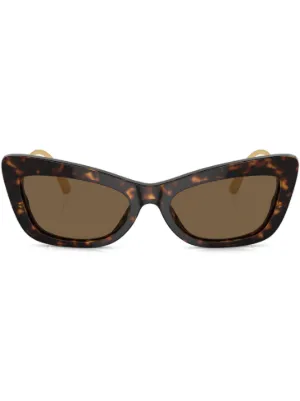 Dolce & Gabbana Eyewear DG Crossed キャットアイ サングラス