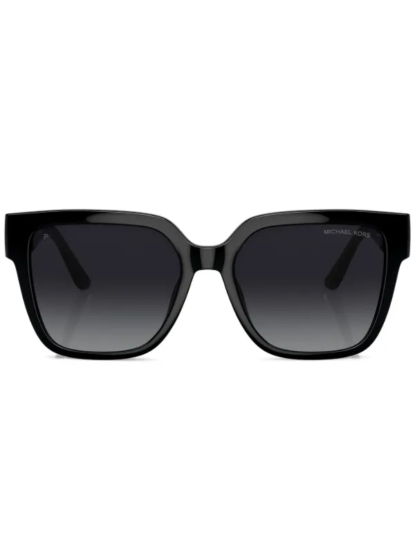 【送料&関税込】Michael Kors Karlie Sunglasses Michael Kors Karlie スクエアフレーム サングラス | ブラック