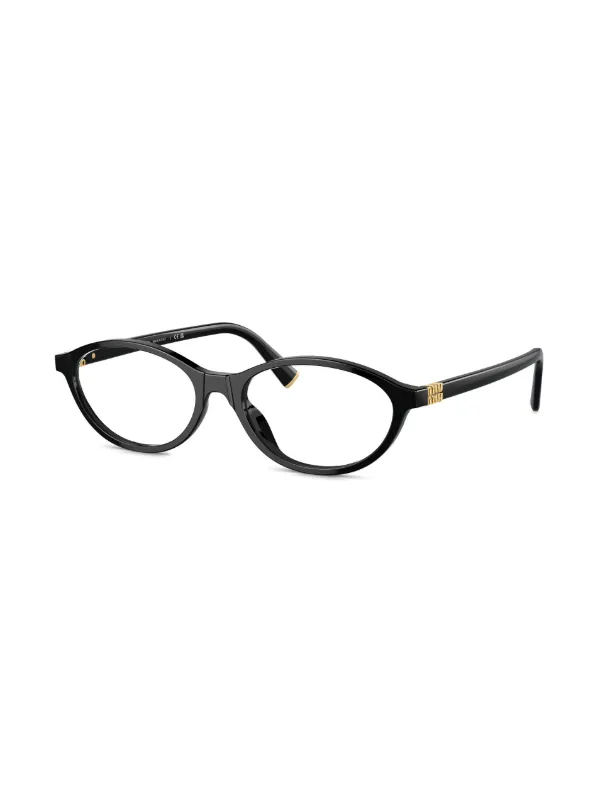 MIU MIU ラウンドフレームメガネ 【関税込】 ミュウミュウ MIU MIU サングラス ノーズパッド UVカット アイ
