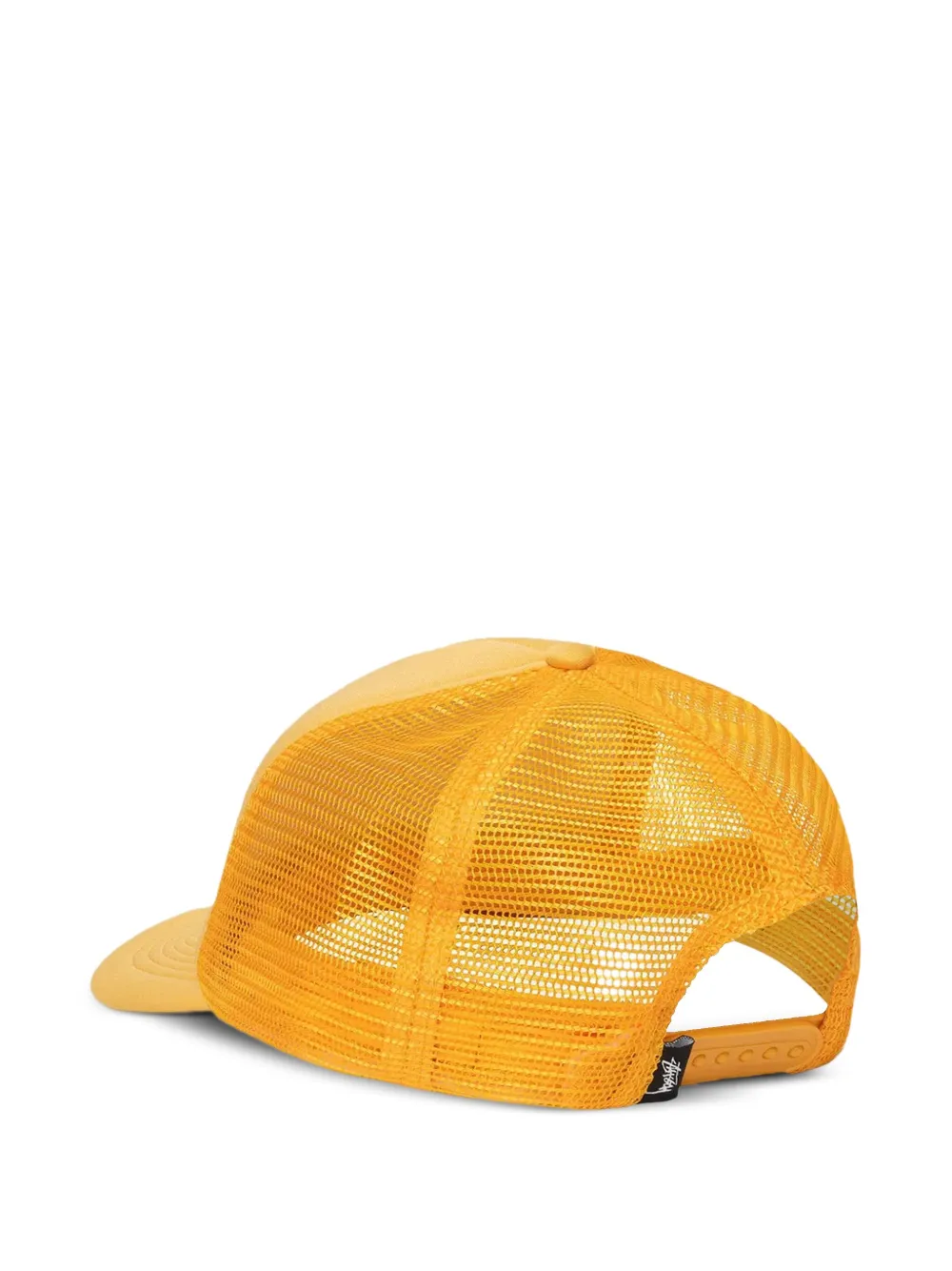 Stüssy Big Basic embroidered mesh trucker cap - Oranje