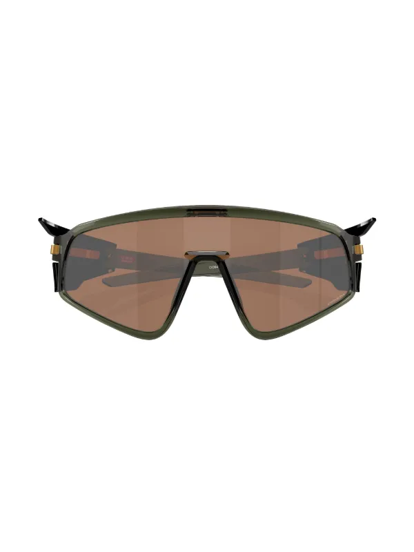 Oakley Latch™ Panel shield-frame Sunglasses | Green | FARFETCH SG