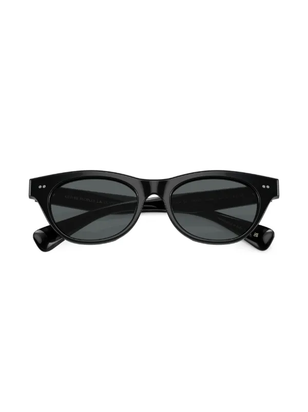 Oliver Peoples Avelin キャットアイ サングラス | ブラック | FARFETCH JP