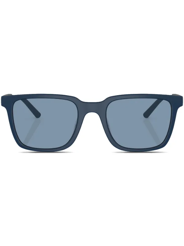 Oliver Peoples Mr. Federer スクエアフレーム サングラス | ブルー