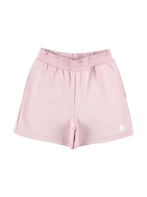 Golden Goose Kids star-print elasticated-waist shorts 