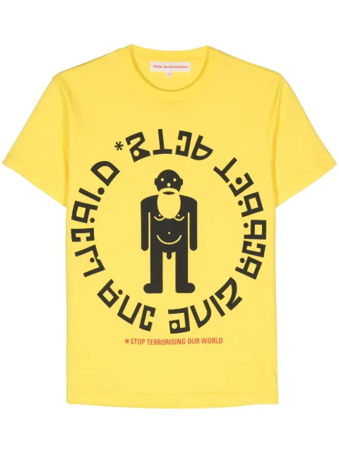 Walter Van Beirendonck logo print cotton T-shirt