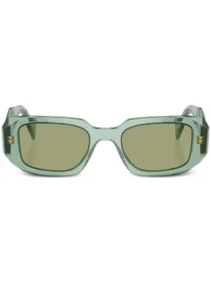 Prada Eyewear A14S シールドサングラス | ブラック | FARFETCH JP