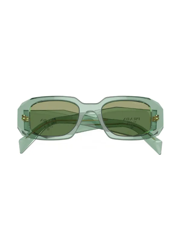 小物 Archive PRADA l sunglasses green Prada Eyewear Prada PR 17WS Rectangle Frame Sunglasses | Green