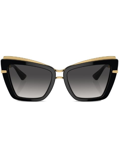 Dolce & Gabbana Eyewear double-layer cat-eye sunglasses