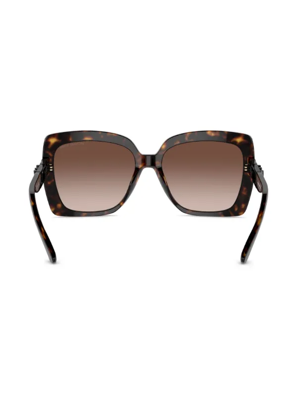 Michael Kors Nice Oversize square-frame Sunglasses | Brown  display picture 1