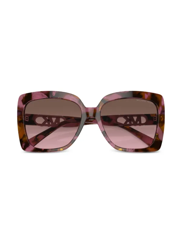 Michael Kors Nice Oversize square-frame Sunglasses | Black  display picture 1