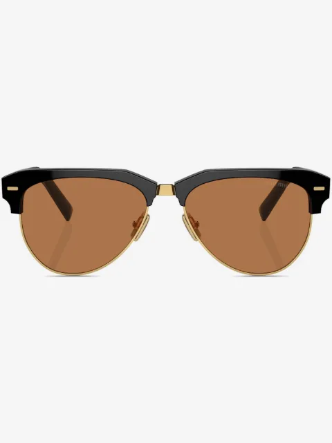 Miu Miu Eyewear lentes de sol con armazón navigator
