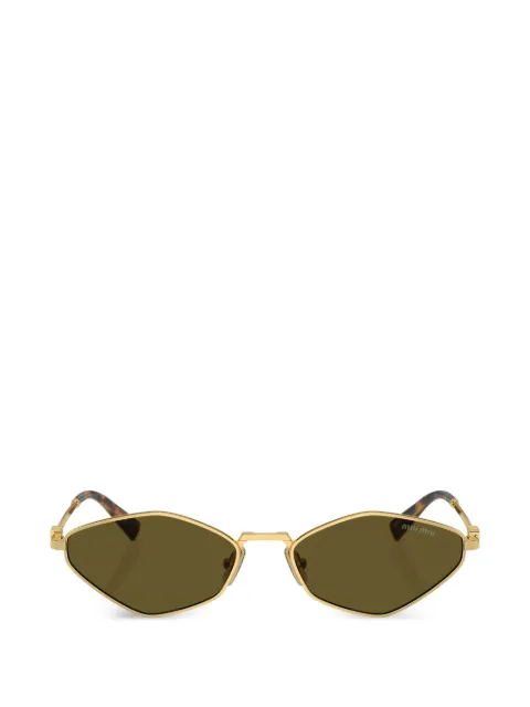 Miu Miu Eyewear geometric-frame sunglasses