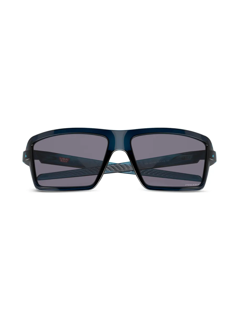 Shop Oakley Cables Rectangle-frame Sunglasses In Blue