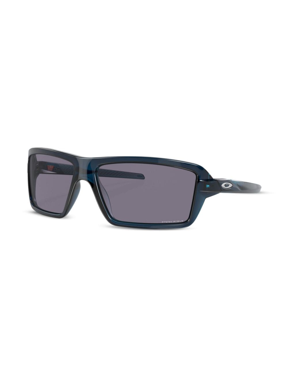 Shop Oakley Cables Rectangle-frame Sunglasses In Blue
