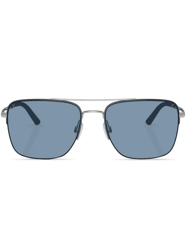 Oliver Peoples R-2 square-frame sunglasses