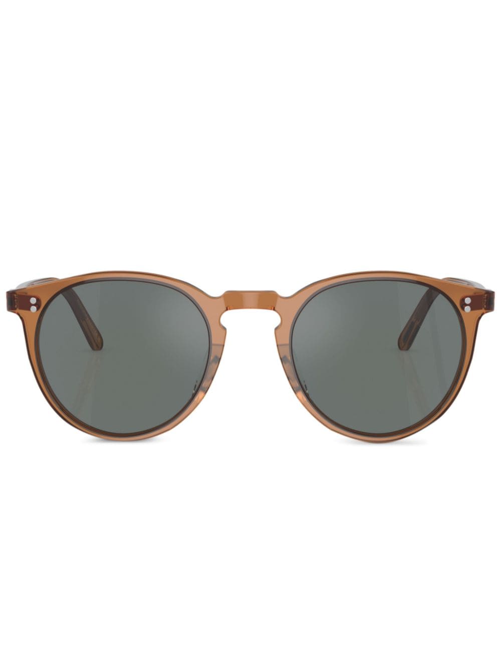 Oliver Peoples O'malley Sun Pantos-frame Sunglasses In Brown