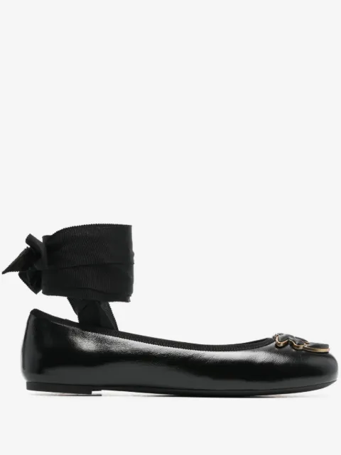 PINKO flats Love Birds