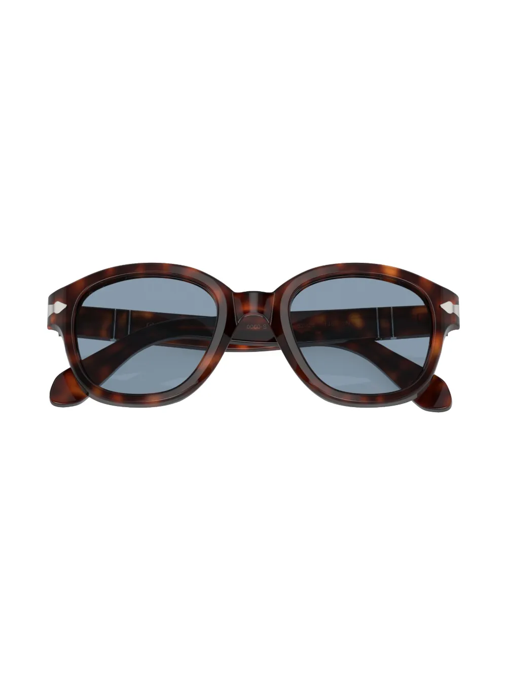 Persol Zonnebril met schildpadschild-design Bruin