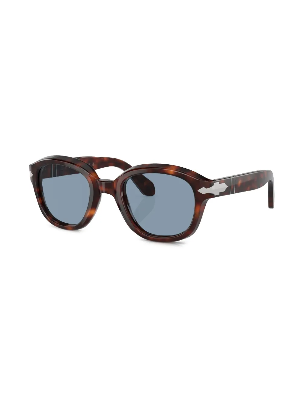 Persol Zonnebril met schildpadschild-design - Bruin