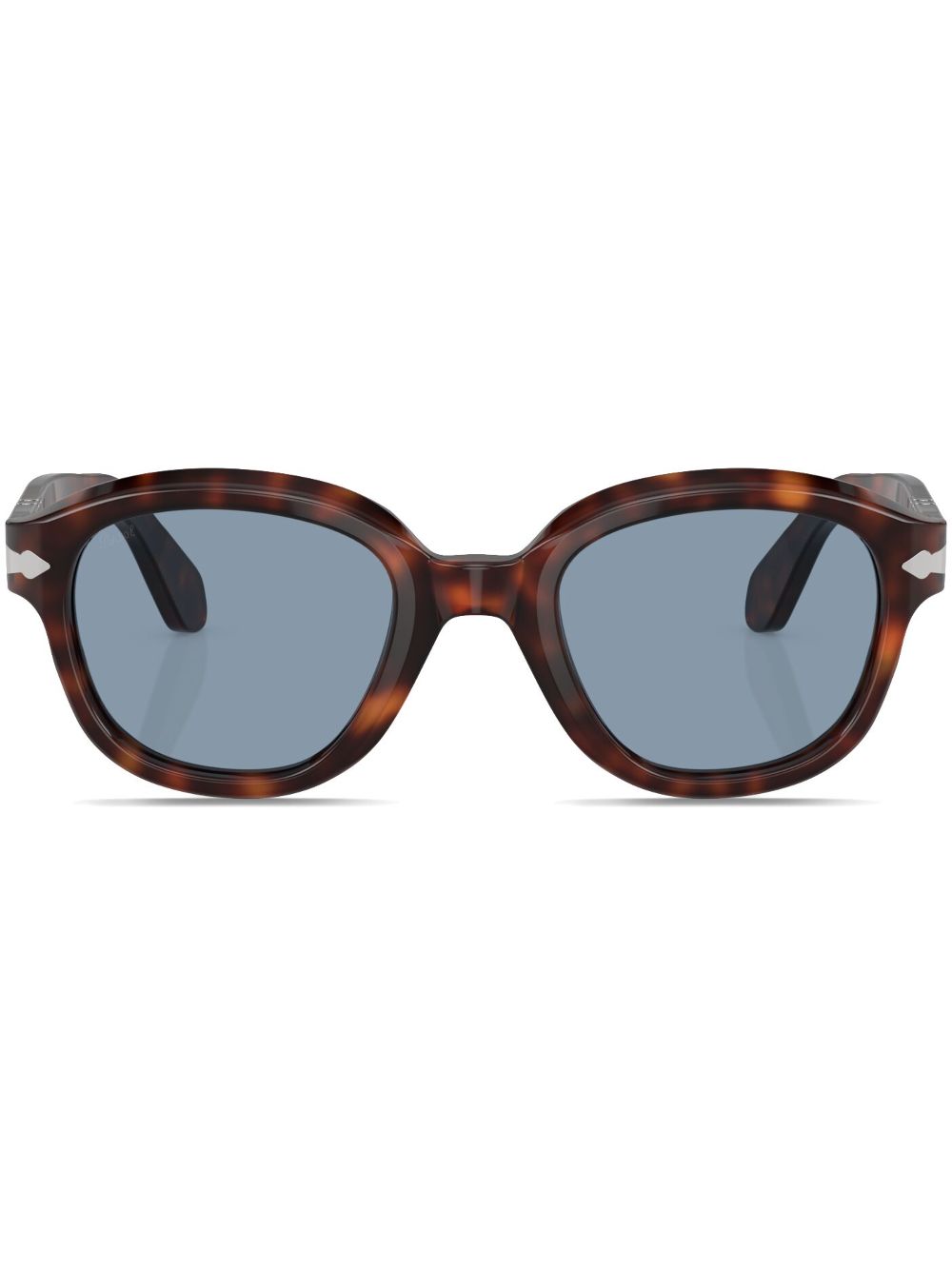 Persol Zonnebril met schildpadschild-design Bruin