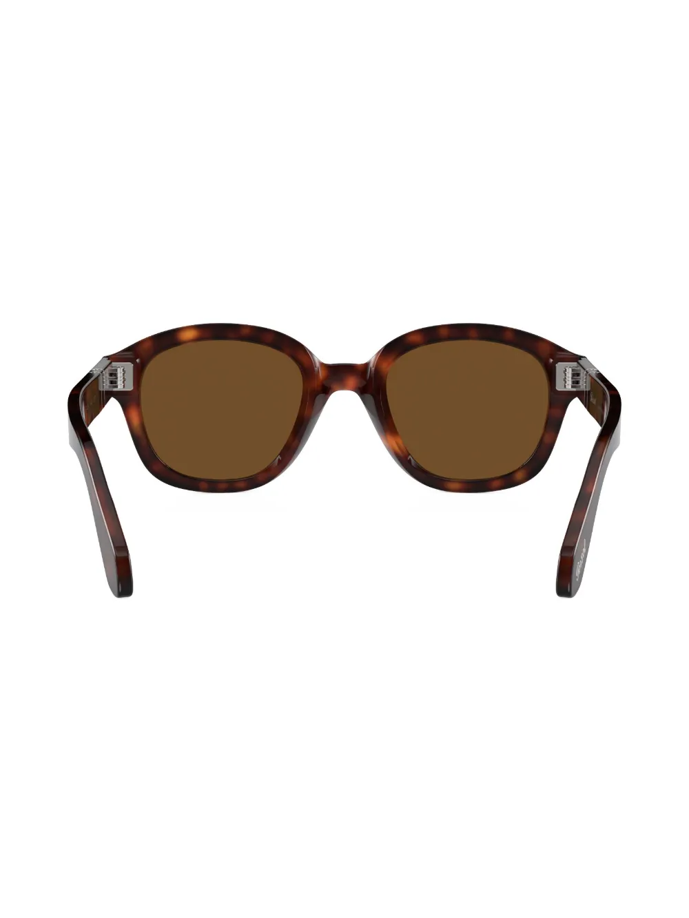 Persol Zonnebril met schildpadschild-design Bruin