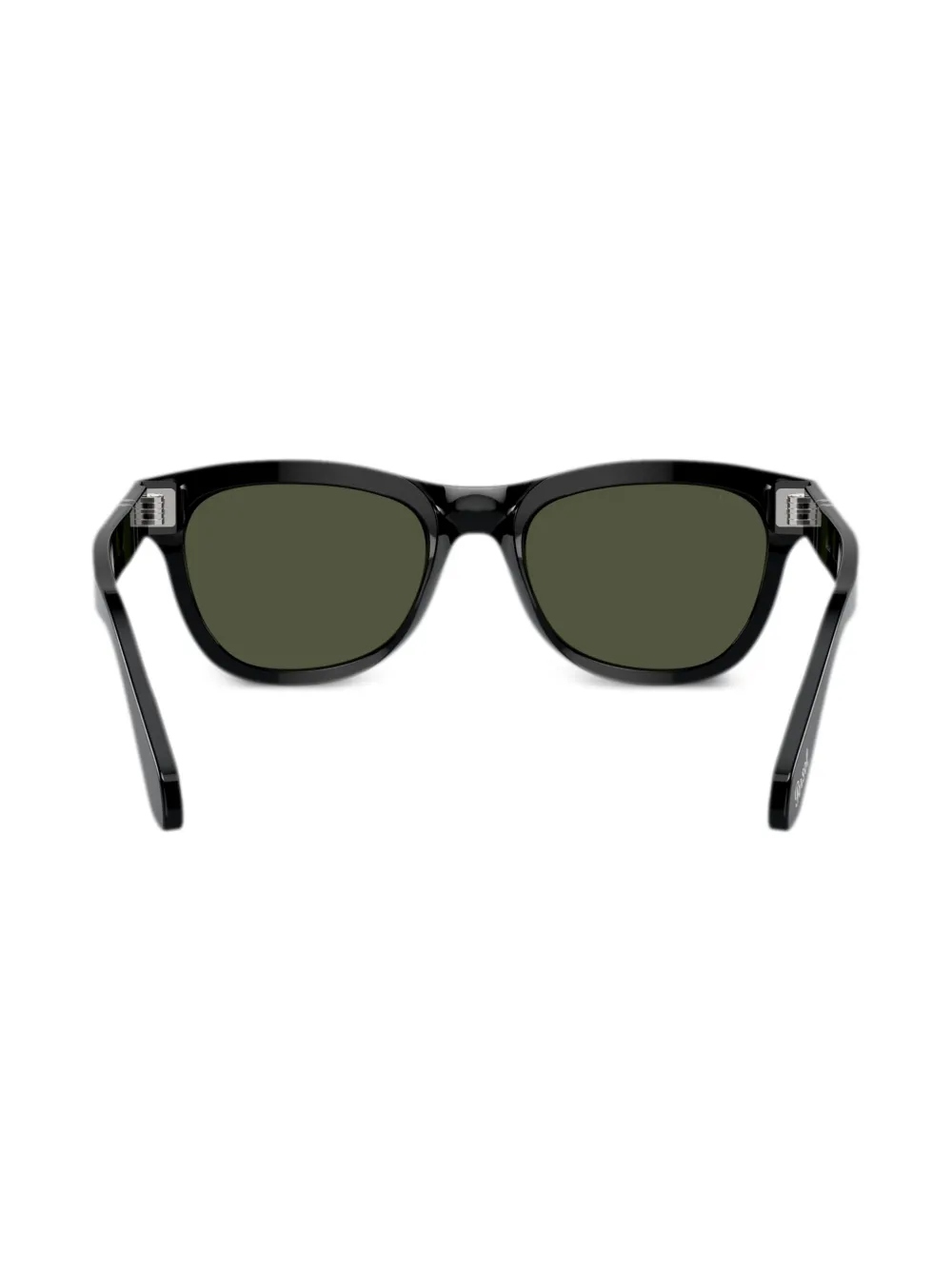 Persol Zonnebril met vierkant montuur Zwart