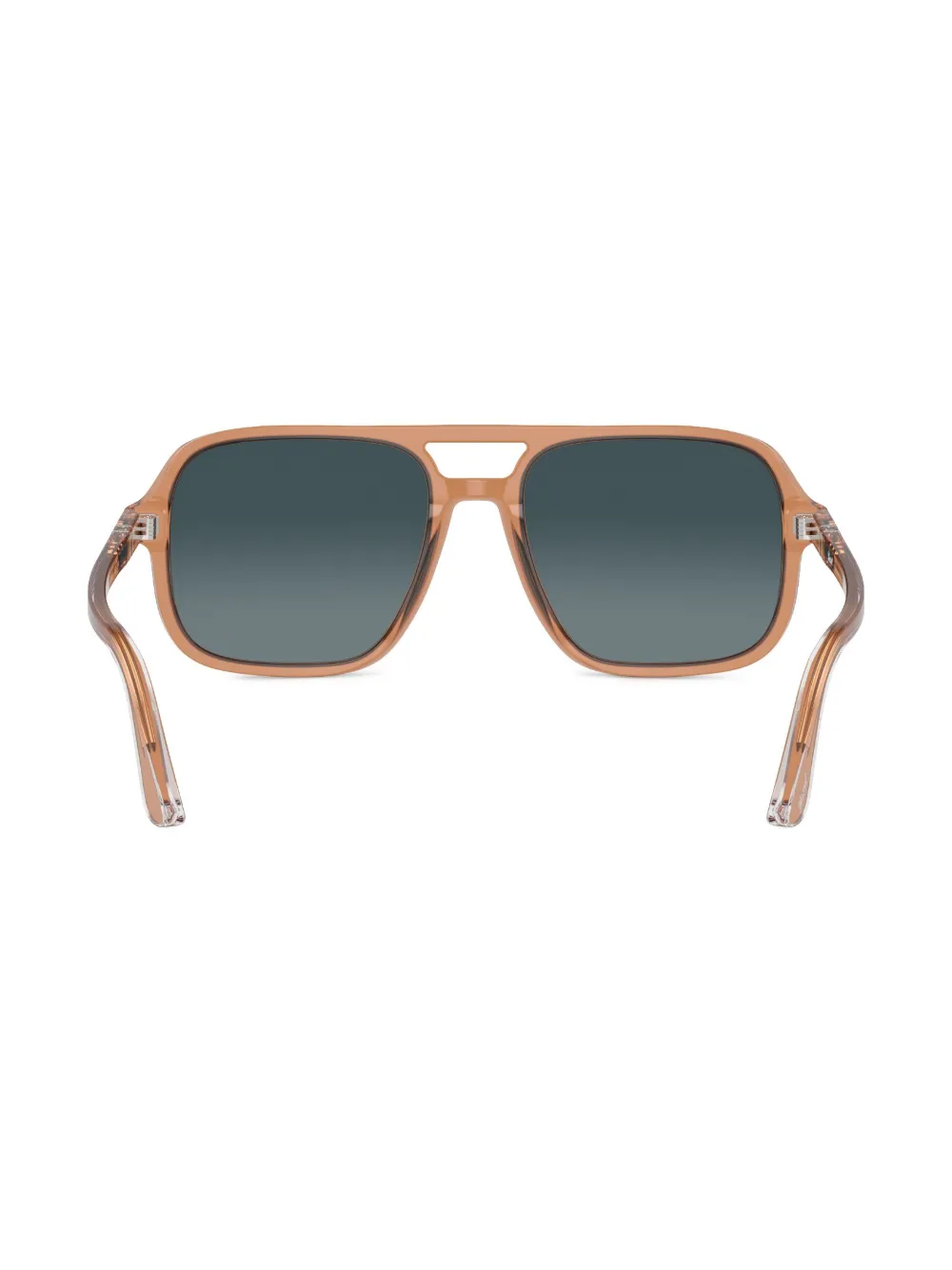 Persol Zonnebril met oversized piloten montuur Bruin