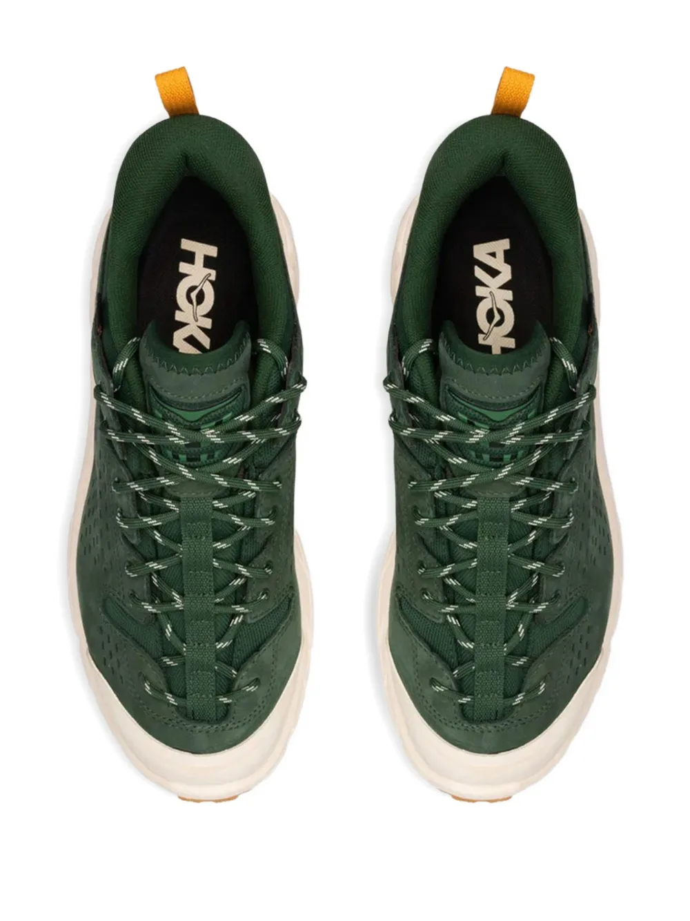 HOKA Tor Ultra mesh-panelled sneakers Green