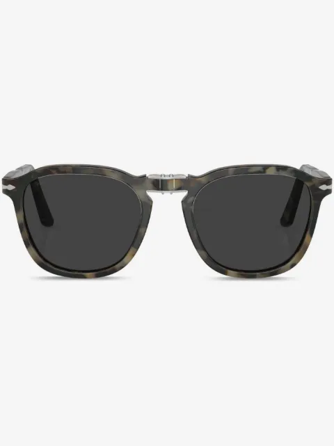 Persol lunettes de soleil à monture ronde