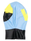 Walter Van Beirendonck Dummy Morph colourblock balaclava - Blue