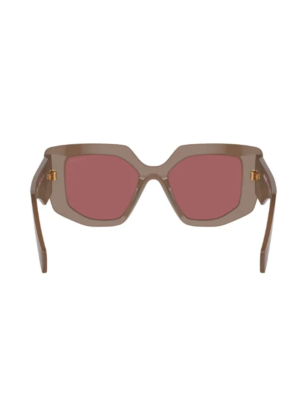 Prada Eyewear Prada PR 14ZS Oversize Frame Sunglasses  display picture 2