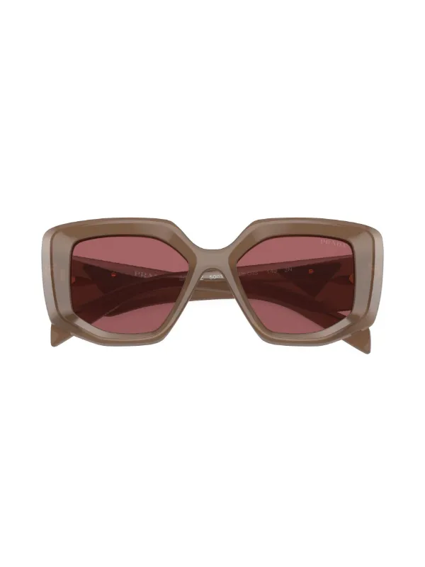 Prada Eyewear Prada PR 14ZS Oversize Frame Sunglasses  display picture 3