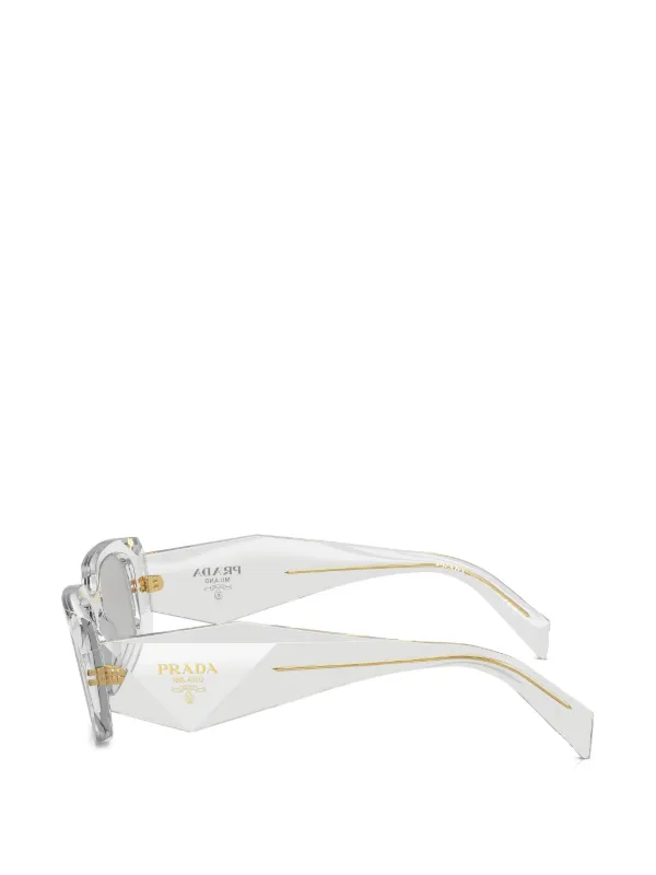 Prada Eyewear Prada PR 17WS オーバルフレーム サングラス | グレー