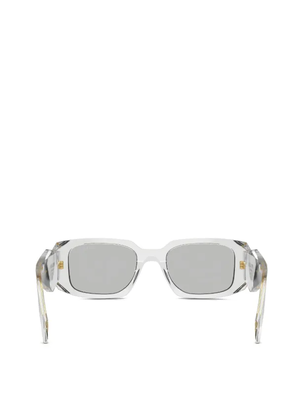 Prada Eyewear Prada PR 17WS オーバルフレーム サングラス | グレー